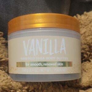 Vanilla Whipped Shea Body Butter - Gold and White